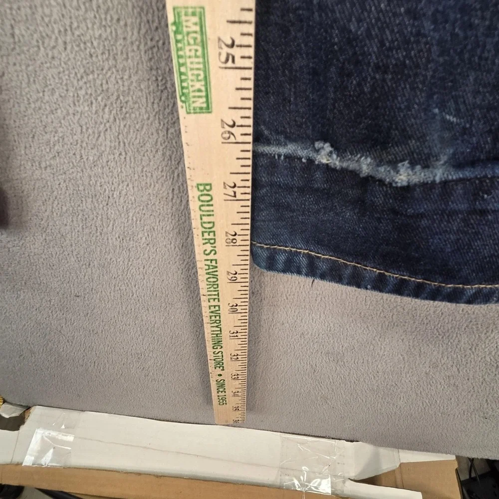 VTG Levis‎ Engineered Jeans Mens Blue Dark Wash Relaxed Twisted Fits 31x28